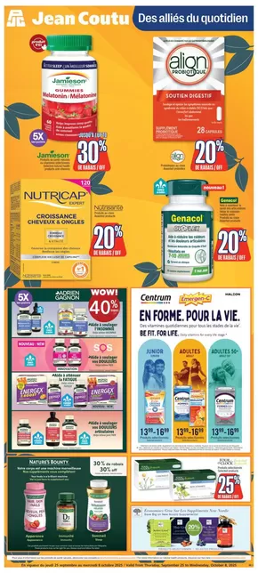 Jean Coutu catalogue in Bowmanville | Special Insert | 2025-09-25T00:00:00.000Z - 2025-10-08T00:00:00.000Z