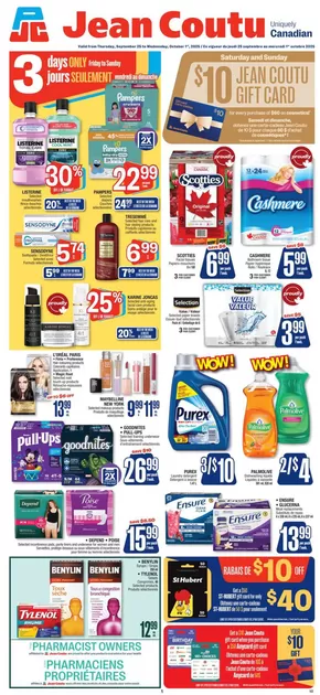 Jean Coutu catalogue in Maidstone | Wide range of offers | 2025-09-25T00:00:00.000Z - 2025-10-01T00:00:00.000Z