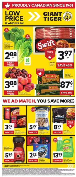 Giant Tiger catalogue in kirkland | Attractive special offers for everyone | 2025-09-24T00:00:00.000Z - 2025-09-30T00:00:00.000Z