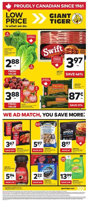 Giant Tiger catalogue in Vaughan | Attractive special offers for everyone | 2025-09-24T00:00:00.000Z - 2025-09-30T00:00:00.000Z