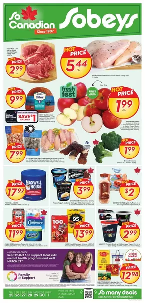Sobeys catalogue in Battleford | Sobeys Weekly ad | 2025-09-25T00:00:00.000Z - 2025-10-01T00:00:00.000Z