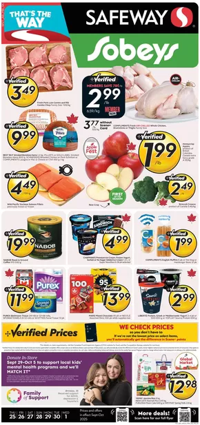 Sobeys catalogue in Brampton | Offers for bargain hunters | 2025-09-25T00:00:00.000Z - 2025-10-01T00:00:00.000Z