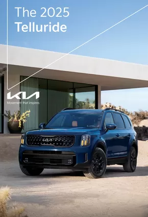 Kia catalogue | Kia Telluride | 2025-09-25T00:00:00.000Z - 2026-09-25T00:00:00.000Z