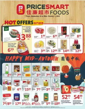 PriceSmart foods catalogue in Estevan | Weekly flyer  | 2025-09-25T00:00:00.000Z - 2025-10-01T00:00:00.000Z