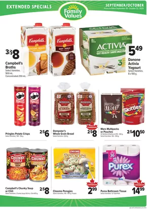 Family Foods catalogue in Somerset | Family Foods monthly flyer | 2025-09-27T00:00:00.000Z - 2025-10-11T00:00:00.000Z