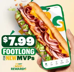 Subway catalogue in Georgetown | Deals  | 2025-09-29T00:00:00.000Z - 2025-10-13T00:00:00.000Z