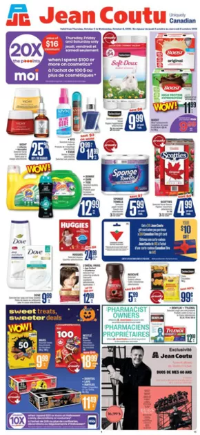 Jean Coutu catalogue in Toronto | Great discounts on selected products | 2025-10-02T00:00:00.000Z - 2025-10-08T00:00:00.000Z