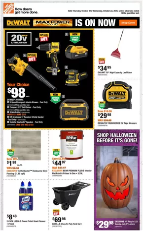 Home Depot catalogue in Niagara Falls | Top deals and discounts | 2025-10-02T00:00:00.000Z - 2025-10-22T00:00:00.000Z
