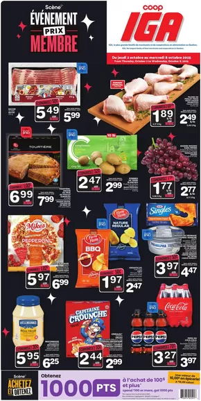 IGA catalogue in Côte Saint-Luc | Exclusive deals and bargains | 2025-10-02T00:00:00.000Z - 2025-10-08T00:00:00.000Z