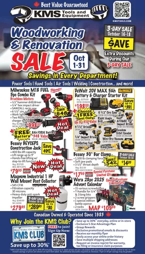 KMS Tools catalogue in Niagara Falls | KMS Tools 2510 October Flyer | 2025-09-30T00:00:00.000Z - 2025-10-14T00:00:00.000Z