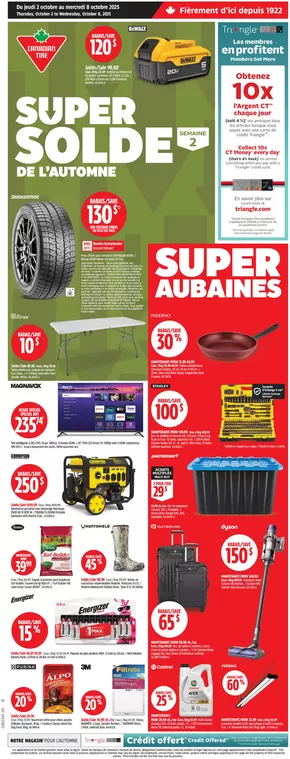 Canadian Tire catalogue in Truro | Exclusive deals for our customers | 2025-10-02T00:00:00.000Z - 2025-10-08T00:00:00.000Z