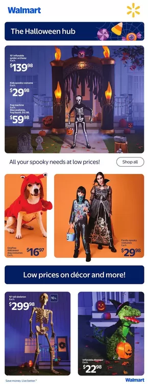 Walmart catalogue in Estevan | Our best offers for you | 2025-10-01T00:00:00.000Z - 2025-10-15T00:00:00.000Z