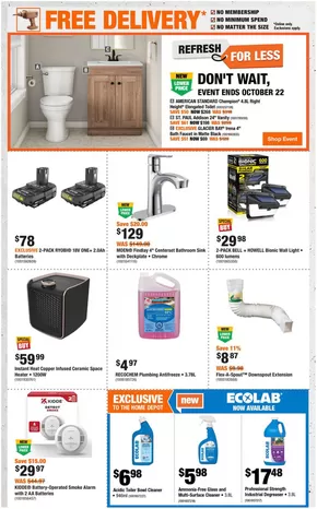 Home Depot catalogue in Lloydminster | Our best offers for you | 2025-10-02T00:00:00.000Z - 2025-10-22T00:00:00.000Z