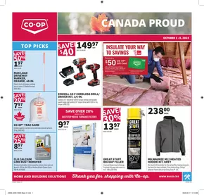 Co-op Home Centre catalogue in Timmins | Great offer for bargain hunters | 2025-10-02T00:00:00.000Z - 2025-10-08T00:00:00.000Z