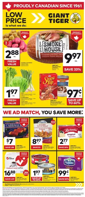 Giant Tiger catalogue in Lethbridge | Great offer for bargain hunters | 2025-10-01T00:00:00.000Z - 2025-10-07T00:00:00.000Z