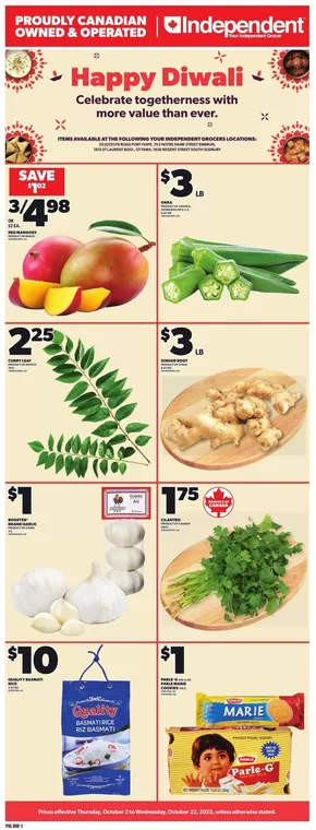 Independent Grocer catalogue in Richmond | Exclusive deals and bargains | 2025-10-02T00:00:00.000Z - 2025-10-22T00:00:00.000Z