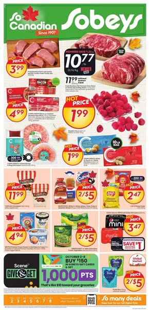 Sobeys catalogue in Spruce Grove | Sobeys Weekly ad | 2025-10-02T00:00:00.000Z - 2025-10-08T00:00:00.000Z