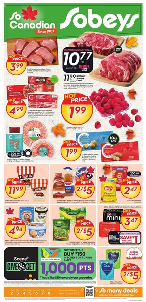 Sobeys catalogue in Parksville | Sobeys Weekly ad | 2025-10-02T00:00:00.000Z - 2025-10-08T00:00:00.000Z
