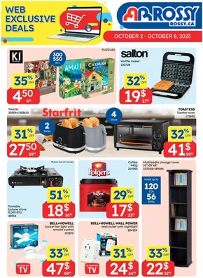 Rossy catalogue in Dartmouth | Offers for bargain hunters | 2025-10-02T00:00:00.000Z - 2025-10-08T00:00:00.000Z