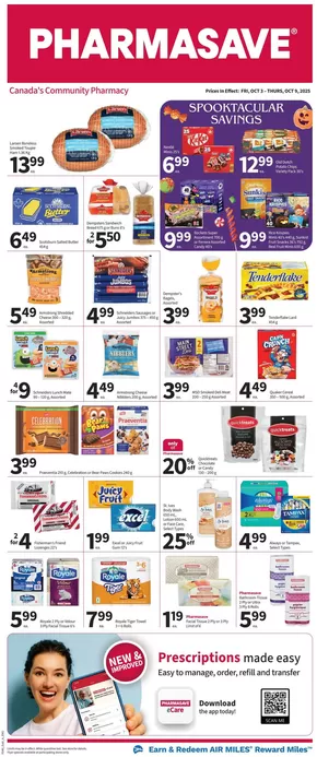 Pharmasave catalogue in Scarborough | Pharmasave weekly flyer | 2025-10-03T00:00:00.000Z - 2025-10-09T00:00:00.000Z
