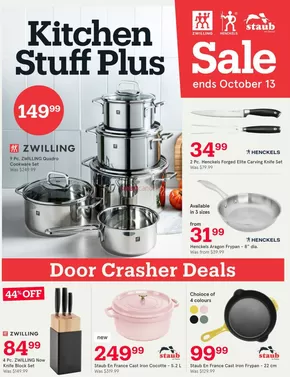 Kitchen Stuff Plus catalogue in Gatineau | Kitchen Stuff Plus weeky flyer | 2025-10-02T00:00:00.000Z - 2025-10-13T00:00:00.000Z