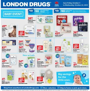 London Drugs catalogue in Hamilton | Our best deals for you | 2025-10-03T00:00:00.000Z - 2025-10-22T00:00:00.000Z