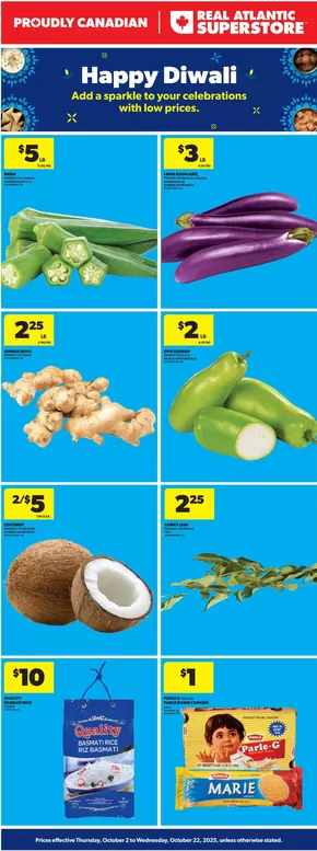 Atlantic Superstore catalogue in Digby | Real Atlantic Superstore Happy Diwali Flyer October 2 to 22 | 2025-10-03T00:00:00.000Z - 2025-10-22T00:00:00.000Z