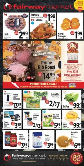 Fairway Market catalogue in Victoria BC | Weekly flyer  | 2025-10-03T00:00:00.000Z - 2025-10-09T00:00:00.000Z