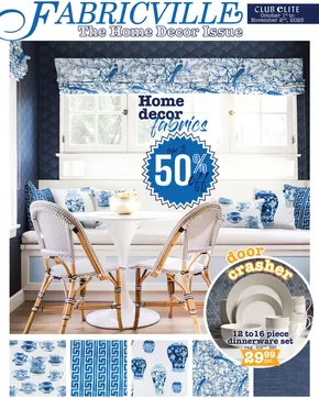 Fabricville catalogue in Sault Ste. Marie | Up to 50 % off  | 2025-10-03T00:00:00.000Z - 2025-11-02T00:00:00.000Z