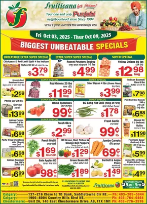 Fruiticana catalogue | Fruiticana flyer | 2025-10-04T00:00:00.000Z - 2025-10-18T00:00:00.000Z