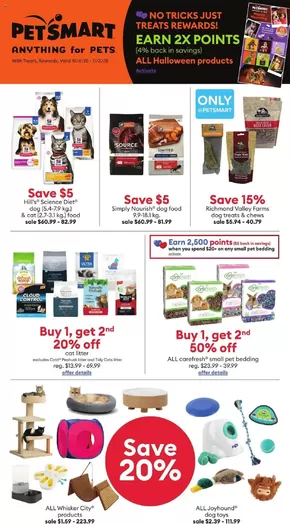 Petsmart catalogue in Drummondville | Top deals for all customers | 2025-10-06T00:00:00.000Z - 2025-11-02T00:00:00.000Z