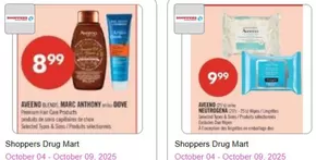 Aveeno catalogue in Shelburne NS | Shopper Drug Mart | 2025-10-06T00:00:00.000Z - 2025-10-09T00:00:00.000Z