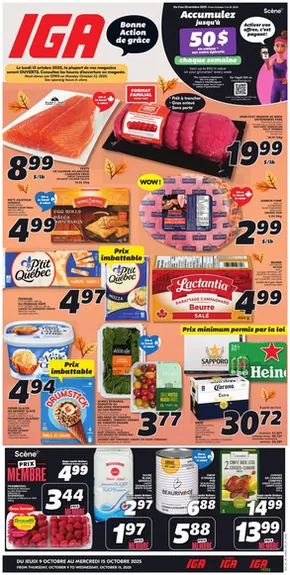 IGA Extra catalogue in Leduc | Attractive special offers for everyone | 2025-10-09T00:00:00.000Z - 2025-10-15T00:00:00.000Z