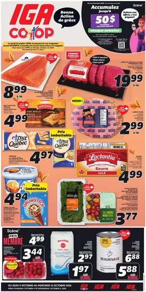 IGA Extra catalogue in Leduc | Current bargains and offers | 2025-10-09T00:00:00.000Z - 2025-10-15T00:00:00.000Z