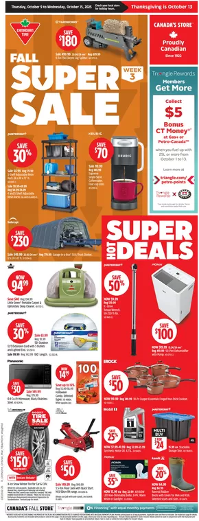 Canadian Tire catalogue in Langenburg | Exclusive bargains | 2025-10-09T00:00:00.000Z - 2025-10-15T00:00:00.000Z
