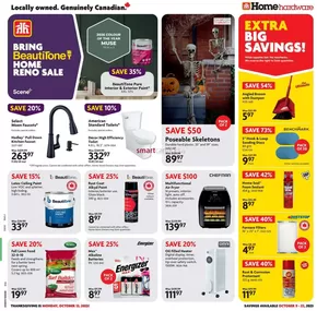 Home Hardware catalogue in Sault Ste. Marie | Discover attractive offers | 2025-10-09T00:00:00.000Z - 2025-10-22T00:00:00.000Z