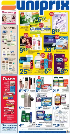 Uniprix catalogue in Kerrobert | Uniprix Weekly ad | 2025-10-09T00:00:00.000Z - 2025-10-15T00:00:00.000Z