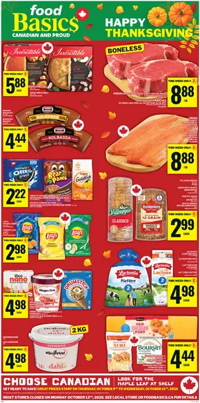 Food Basics catalogue in Ottawa | Special offers for you | 2025-10-09T00:00:00.000Z - 2025-10-15T00:00:00.000Z