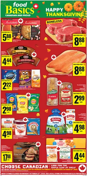 Food Basics catalogue | Great discounts on selected products | 2025-10-09T00:00:00.000Z - 2025-10-15T00:00:00.000Z