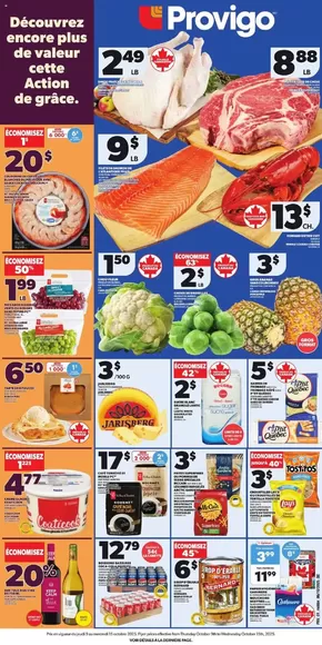 Provigo catalogue in Gatineau | Provigo weekly flyer | 2025-10-09T00:00:00.000Z - 2025-10-15T00:00:00.000Z