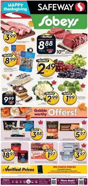 Sobeys catalogue in Surrey | Our best bargains | 2025-10-09T00:00:00.000Z - 2025-10-15T00:00:00.000Z