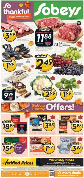 Sobeys catalogue in Surrey | Our best deals for you | 2025-10-09T00:00:00.000Z - 2025-10-15T00:00:00.000Z