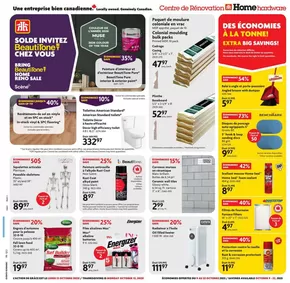 Home Hardware catalogue in Yarmouth | Save now with our deals | 2025-10-09T00:00:00.000Z - 2025-10-22T00:00:00.000Z
