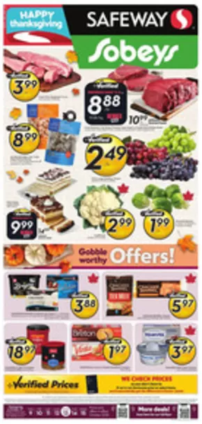 Safeway catalogue in Burlington | Current deals and offers | 2025-10-09T00:00:00.000Z - 2025-10-15T00:00:00.000Z