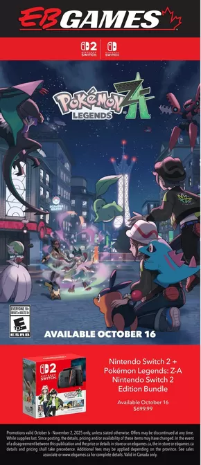 Game Stop catalogue in Fort McMurray | Game Stop Weekly ad | 2025-10-06T00:00:00.000Z - 2025-11-02T00:00:00.000Z