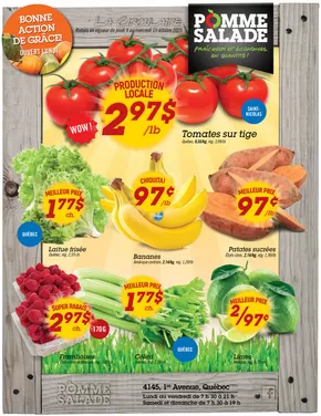 Pomme Salade catalogue in Burlington | Our best deals for you | 2025-10-09T00:00:00.000Z - 2025-10-15T00:00:00.000Z