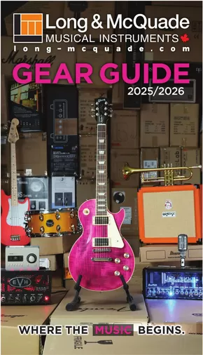 Long & McQuade catalogue in Fort McMurray | Gear guide 2025 - 2026 | 2025-10-09T00:00:00.000Z - 2025-10-23T00:00:00.000Z