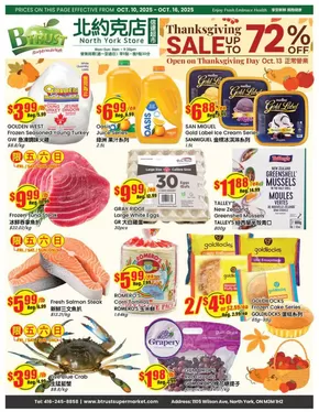 Btrust Supermarket catalogue in North York | North York Store Flyer | 2025-10-10T00:00:00.000Z - 2025-10-24T00:00:00.000Z