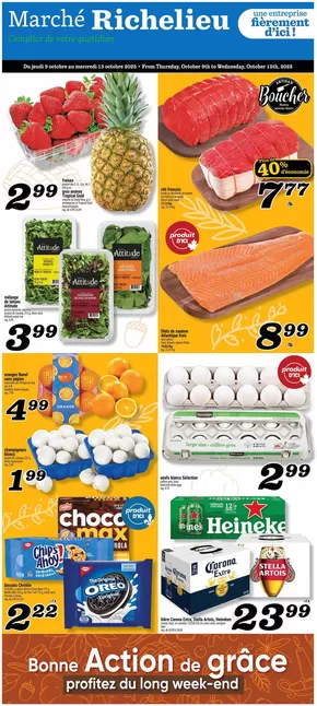Marche Richelieu Flyer October 9 to 15