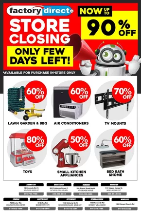  catalogue in North Bay | Factory Direct Weekly ad | 2025-10-10T00:00:00.000Z - 2025-10-24T00:00:00.000Z